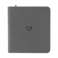 12-vaks XL Premium Binder Grijs (Card-Binder.com)