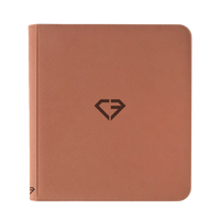 12-vaks Premium Binder Bruin (Card-Binder.com)