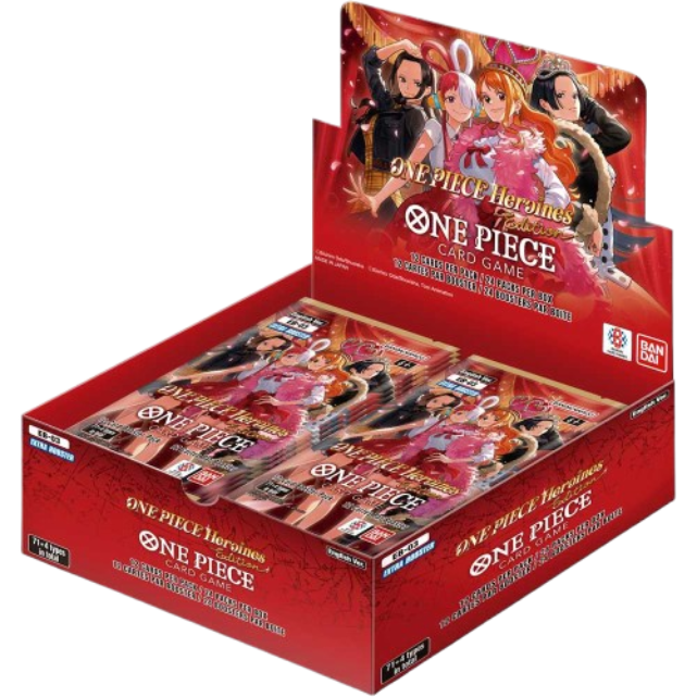 EB03 - Heroines Edition Booster Box met iconische vrouwelijke personages uit One Piece.