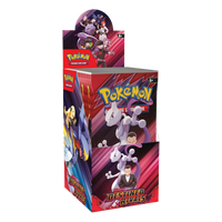 Pokémon TCG: Scarlet & Violet – Destined Rivals Halve Booster Box met 18 pakketten voor epische gevechten.