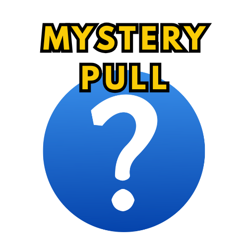 Afbeelding van een blauwe cirkel met de tekst 'MYSTERY PULL', gerelateerd aan [LIVE] Mystery Pulls.