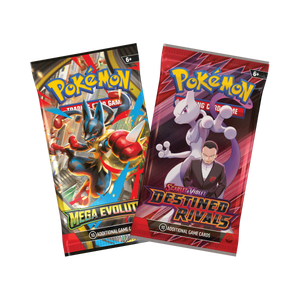 Mega Evolution Mega Heroes Mini Tin en Destined Rivals Pokémon kaarten packs