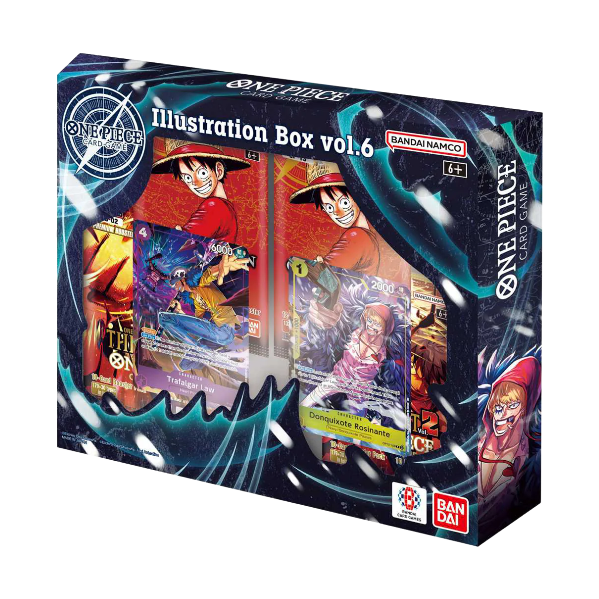 IB06 - Illustration Box Vol.6 (1) met unieke illustraties en exclusieve promo kaarten voor het One Piece Card Game.