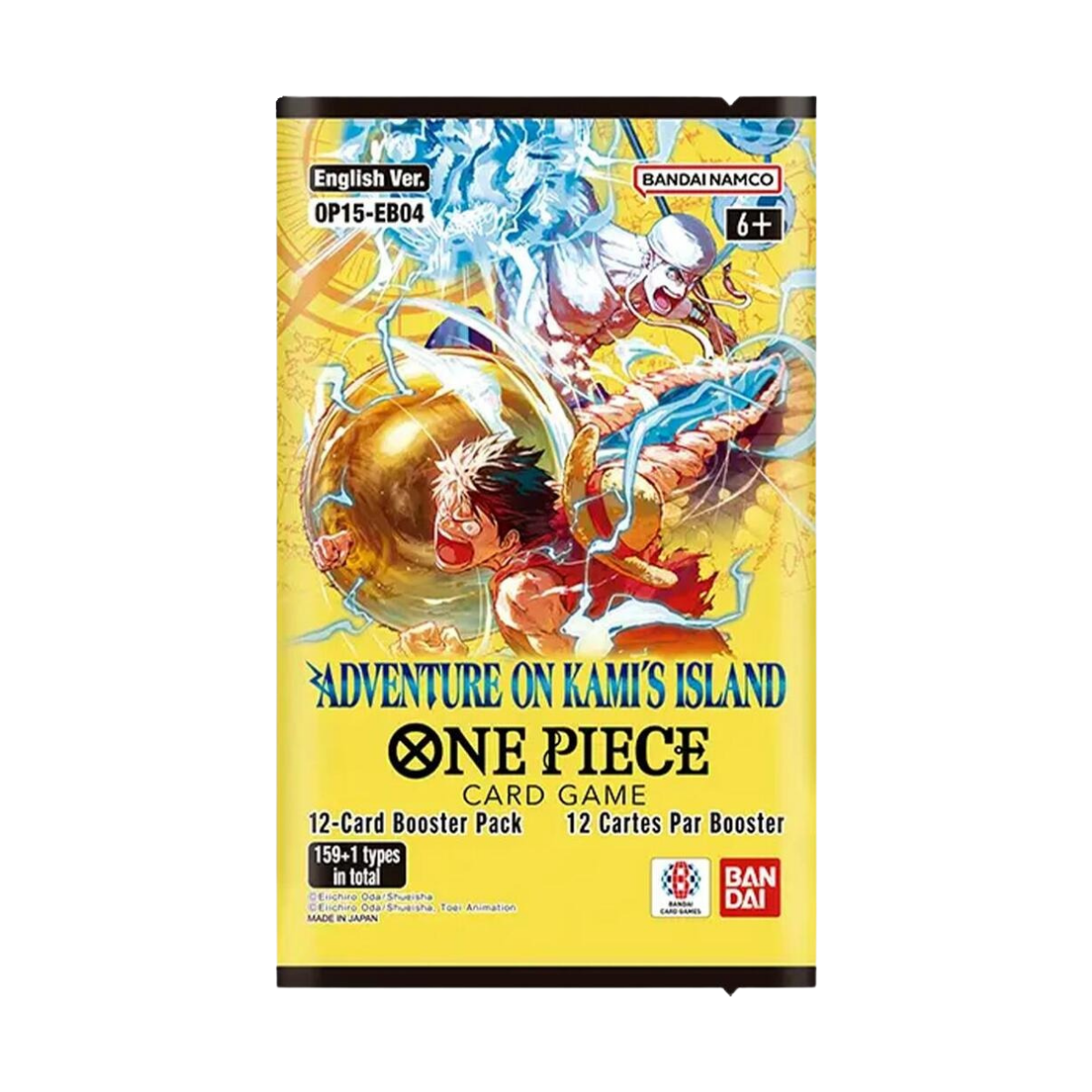 OP15 - Adventure On Kami's Island Booster Box, 12-kaarten booster pack uit de One Piece Card Game.