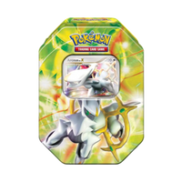 Pokemon 2009 Arceus LV.X Tin met Arceus LV.X kaart en booster packs uit de Platinum-periode