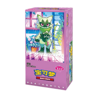 Gem Pack Vol. 5 Booster Box met holografische kaarten en Paldea-starters in een kleurrijke verpakking.