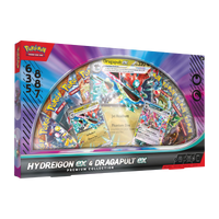 Hydreigon ex & Dragapult ex Premium Collection Box met kaarten en booster packs