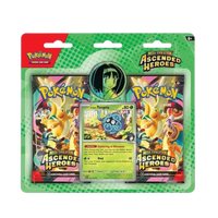 Ascended Heroes 2 Pack Blister (Willekeurig) met booster packs en promo kaart van Erika’s Tangela
