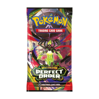 Perfect Order Booster Pack van Pokémon TCG met Mega Zygarde op de voorkant.