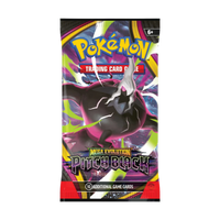 Pokémon Pitch Black Booster Bundle verpakking met Mega Darkrai en Mega Evolution graphic.