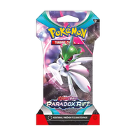 Paradox Rift Sleeved Booster Pack met Roaring Moon ex uit de Pokémon TCG: Scarlet & Violet uitbreiding.