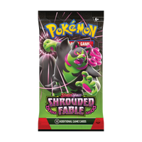 Pokémon Scarlet & Violet Shrouded Fable Booster Pack met Pecharunt ex en 10 aanvullende speelkaarten